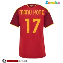Ženske Nogometnih dresov AS Roma Manu Kone #17 Domači 2026-27 Kratki rokavi
